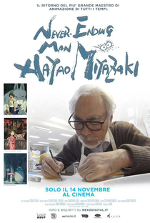 Never-Ending Man: Hayao Miyazaki - Poster / Capa / Cartaz - Oficial 1