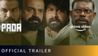 Pada Official Trailer | New Malayalam Movie 2022 |  Amazon Prime Video