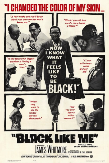 Poster de Filme Black Like Me (1964)
