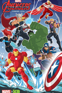 Os Vingadores Unidos (3ª Temporada) - Poster / Capa / Cartaz - Oficial 1