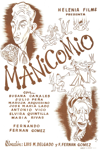 Poster de Filme Manicomio (1954)
