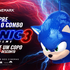 Cinemark apresenta combo de Sonic 3 com copo exclusivo