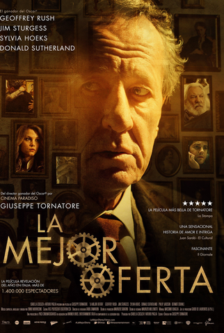 Giuseppe Tornatore cria suspense dramático com Geoffrey Rush