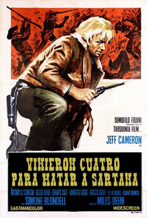 Quatro Pistoleiros para Sartana - Poster / Capa / Cartaz - Oficial 1