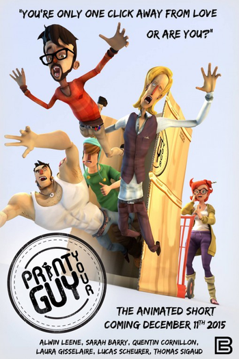Poster de Curta Print Your Guy (2015)