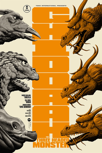  de Filme Ghidrah, o Monstro Tricéfalo (1964)