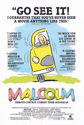 Poster 6 de Filme Malcolm (1986)