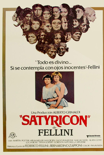 Satyricon de Fellini - Poster / Capa / Cartaz - Oficial 1