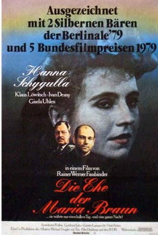 Poster 3 de Filme O Casamento de Maria Braun (1979)