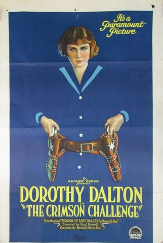 Poster 1 de Filme The Crimson Challenge (1922)