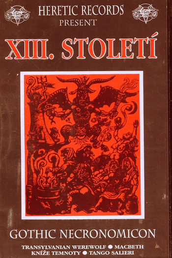 Poster de Curta XIII. Století – Gothic Necronomicon (1997)