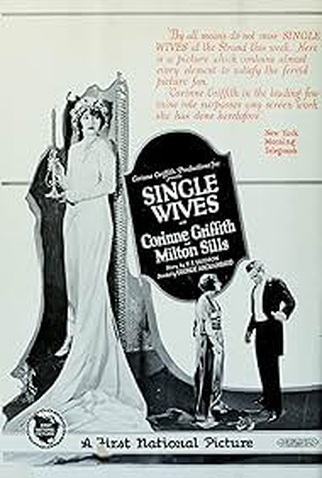 Poster 1 de Filme Esposas Solteiras (1924)