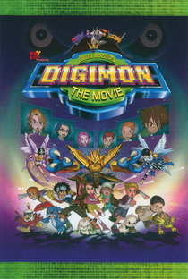 Digimon: O Filme - Poster / Capa / Cartaz - Oficial 3