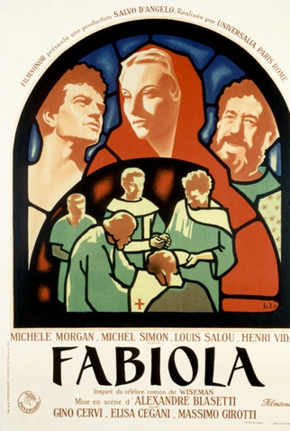Poster 3 de Filme Fabíola (1949)