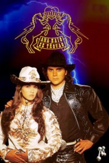Poster de TV Ana Raio e Zé Trovão (1990)