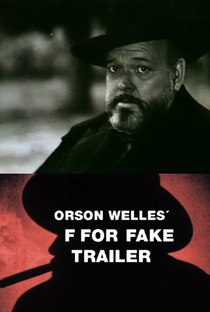Orson Welles' F For Fake Trailer - Poster / Capa / Cartaz - Oficial 1