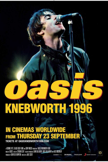 Poster de Filme Oasis Knebworth 1996 (2021)