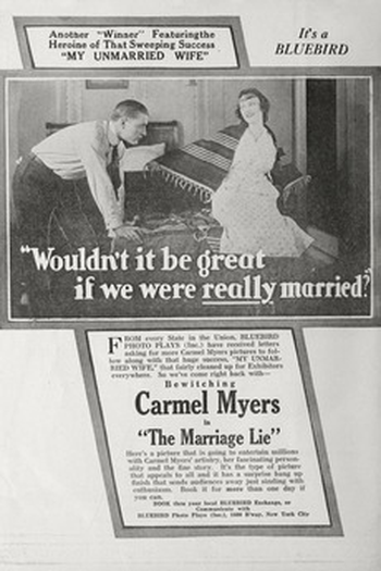 Poster de Filme The Marriage Lie (1918)