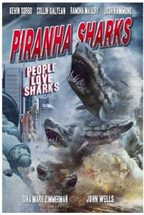 Tubarão-Piranha - Poster / Capa / Cartaz - Oficial 3