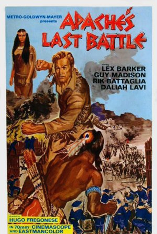 Poster 1 de Filme A Batalha Final dos Apaches (1964)