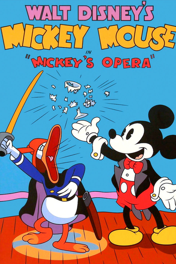 Poster de Curta A Grande Ópera de Mickey (1936)