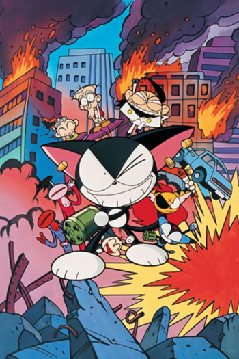 Poster de Franquia Cyborg Kuro-Chan (1999)