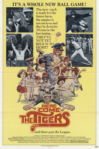 Poster de Filme Here Come the Tigers (1978)