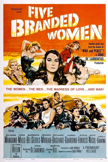  de Filme Cinco Mulheres Marcadas (1960)