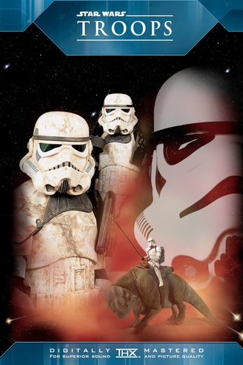  de Curta Star Wars: Troops (1997)