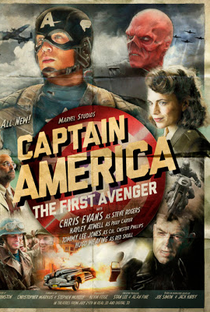 Capitão América: O Primeiro Vingador - Poster / Capa / Cartaz - Oficial 12