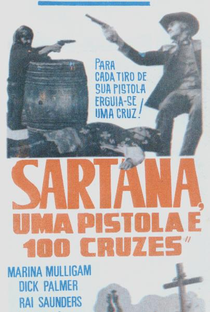 Sartana, Uma Pistola e 100 Cruzes - Poster / Capa / Cartaz - Oficial 1