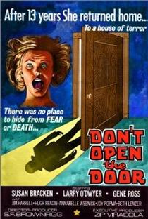 Don't Open the Door! - Poster / Capa / Cartaz - Oficial 1