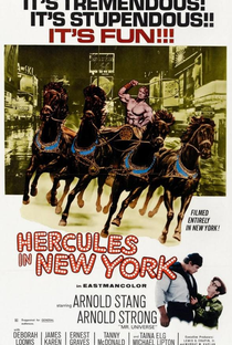 Hércules em Nova York - Poster / Capa / Cartaz - Oficial 1