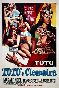 Totò e Cleopatra - Poster / Capa / Cartaz - Oficial 1