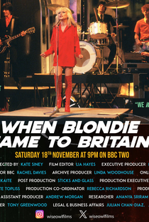 When Blondie Came to Britain - Poster / Capa / Cartaz - Oficial 1