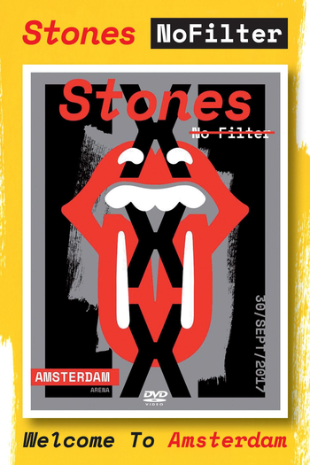 Poster de Filme Rolling Stones - Amsterdam 2017 (2017)