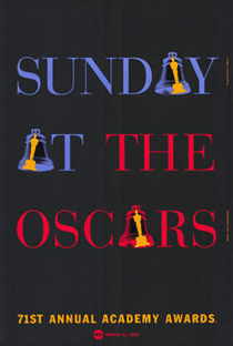 The 71st Annual Academy Awards - Poster / Capa / Cartaz - Oficial 2