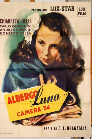 Poster de Filme Albergo Luna, Camera 34  (1946)