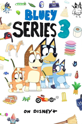 Poster de Série Bluey (3ª Temporada) (2024)