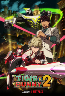 Tiger & Bunny (2ª Temporada) - Poster / Capa / Cartaz - Oficial 1