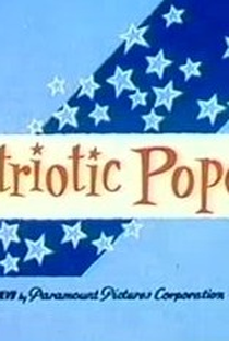 Patriotic Popeye - Poster / Capa / Cartaz - Oficial 1