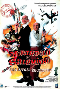 Mortadelo E Salaminho - Agentes Quase Secretos - Poster / Capa / Cartaz - Oficial 1