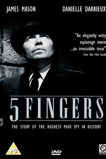  de Filme Cinco Dedos (1952)