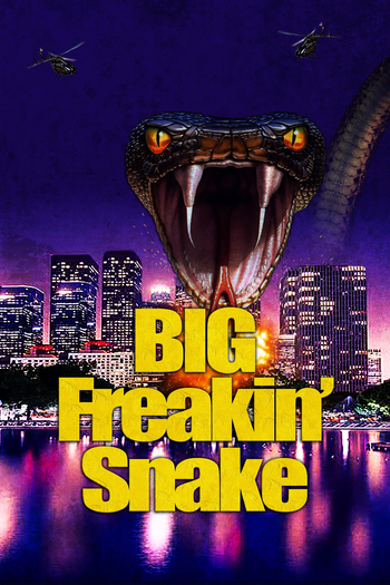 Poster de Curta Big Freakin' Snake (2023)