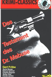 O Testamento do Dr. Mabuse - Poster / Capa / Cartaz - Oficial 1