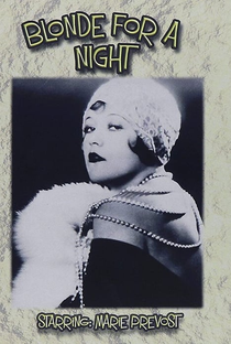A Blonde for a Night - Poster / Capa / Cartaz - Oficial 1