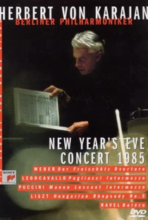 Herbert Von Karajan: New Year's Eve Concert 1985 - Poster / Capa / Cartaz - Oficial 1