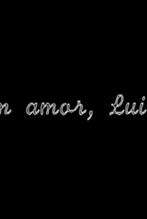 Com Amor, Luíza - Poster / Capa / Cartaz - Oficial 1