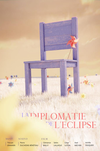 Poster de Curta The Diplomacy of the Eclipse (2022)