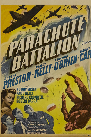 Poster de Filme Batalhão de Paraquedas (1941)